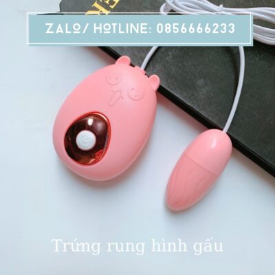 trứng rung tình yêu hình thú cưng