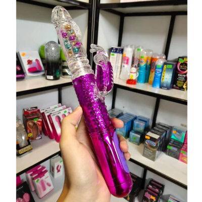 Sextoy Rung Xoay Cho Phụ Nữ - Dương Vật Giả Rung Thụt Cực Đỉnh