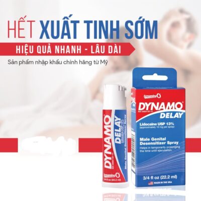 xịt chống xuất tinh sớm dynamo chính hãng usa