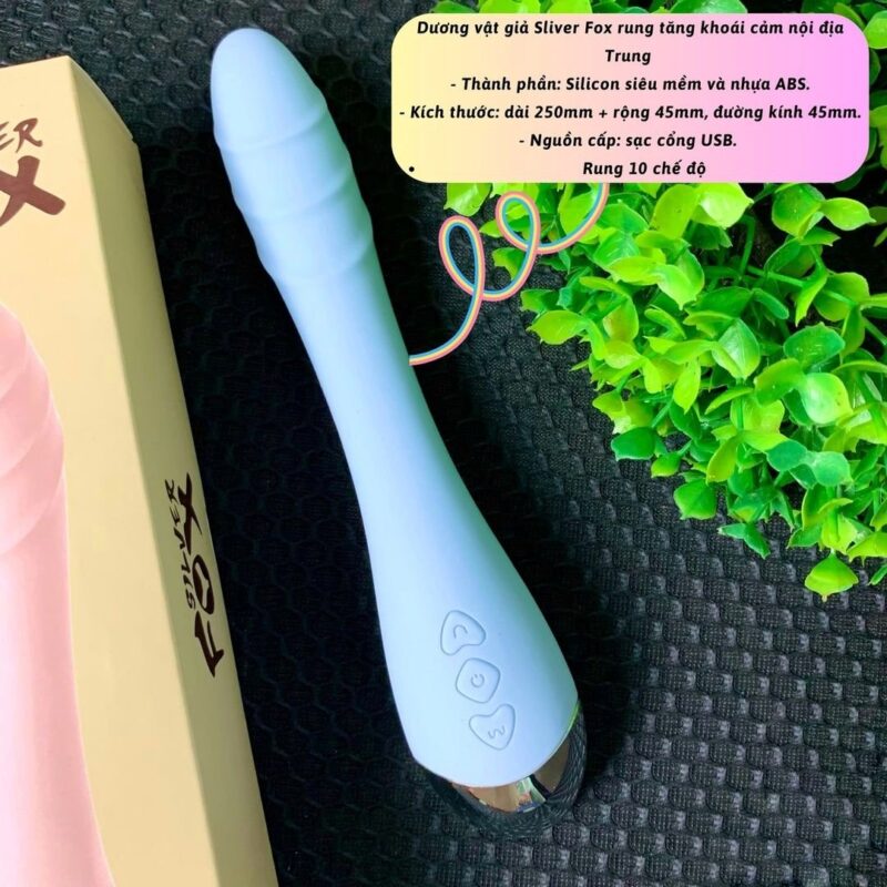 Sextoy Cho Nữ Giới Siliver Fox Đầu Gân Kích Thích Khoái Cảm
