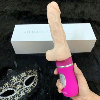dương vật giả rung thụt tỏa nhiệt ấm cao cấp ailighter