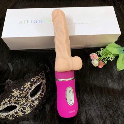 dương vật giả rung thụt tỏa nhiệt ấm cao cấp ailighter