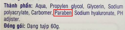 Paraben gây ảnh hưởng trực tiếp đến tinh trùng 