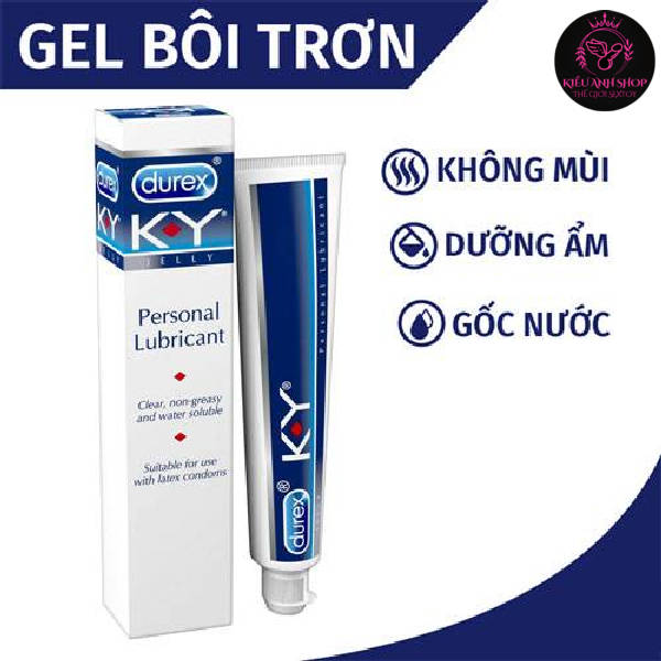 Gel Bôi Trơn Durex KY Jelly Tinh Khiết Thuần Gốc Nước