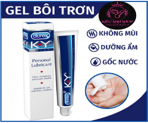 Gel Bôi Trơn Durex Ky Jelly không để lại mùi