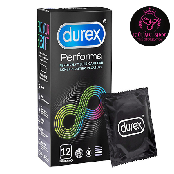 Bao cao su lâu ra Durex Performa