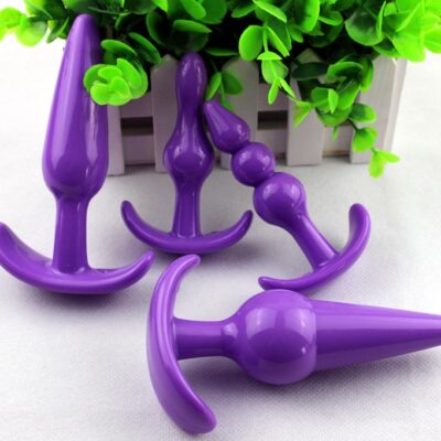 bộ phích cắm hậu môn silicon