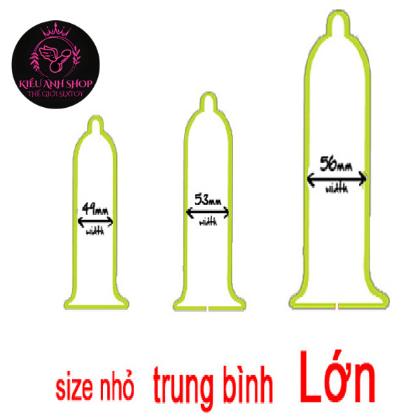 cách chọn size bao cao su