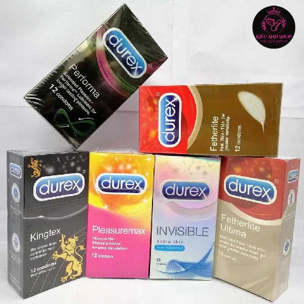 Dùng bao cao su Durex an toàn