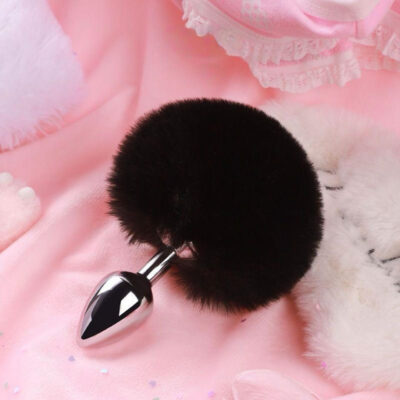 đuôi thỏ cosplay kích thích hậu môn