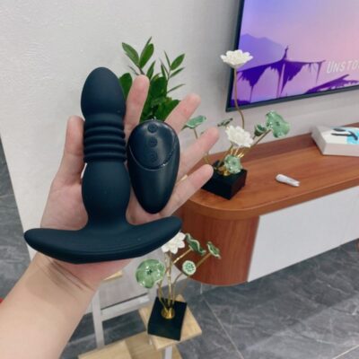 phích cắm hậu môn rung thụt điều khiển từ xa