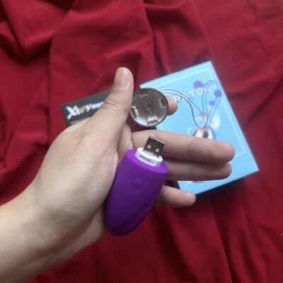trứng rung không dây silicone dùng sạc