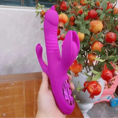 Sextoy 3 Đầu Thụt Ngoáy Liếm - Kích Thích 3 Điểm Nhạy Cảm