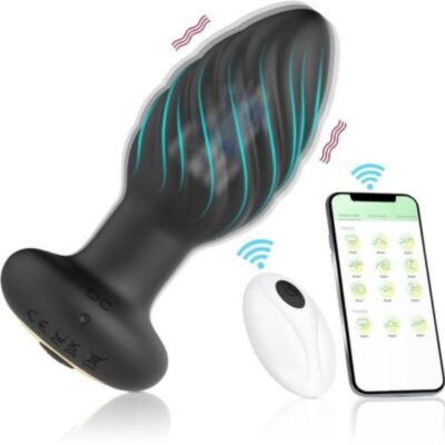 Phích Cắm Hậu Môn Silicon Điều Khiển Từ Xa Cao Cấp