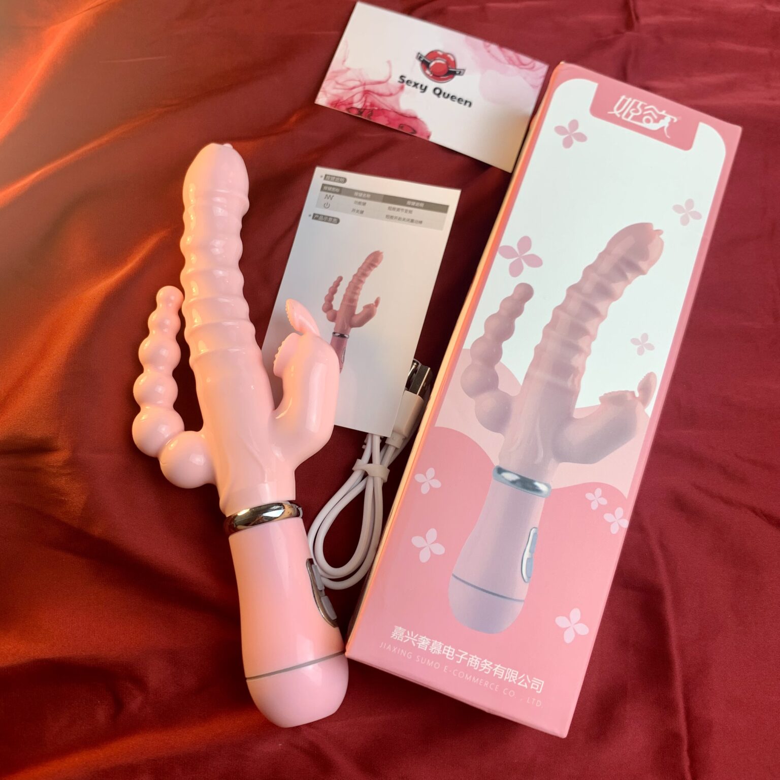 Trứng Rung Điều Khiển Từ Xa Kèm Lưỡi Và Gai Kích Thích Trứng Rung Điều Khiển Từ Xa Kèm Lưỡi Và Gai Kích Thích