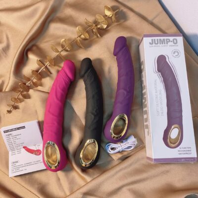 dương vật giả silicon dùng sạc