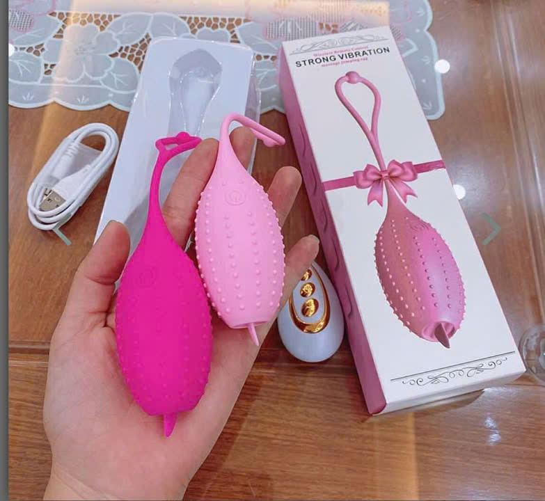 trứng rung gai có lưỡi liếm điều khiển từ xa