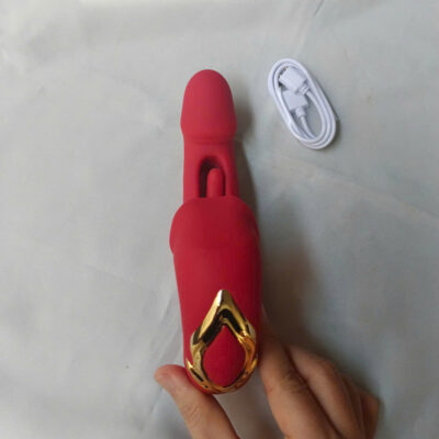 dương vật giả 4 trong 1 rung liếm bú mút