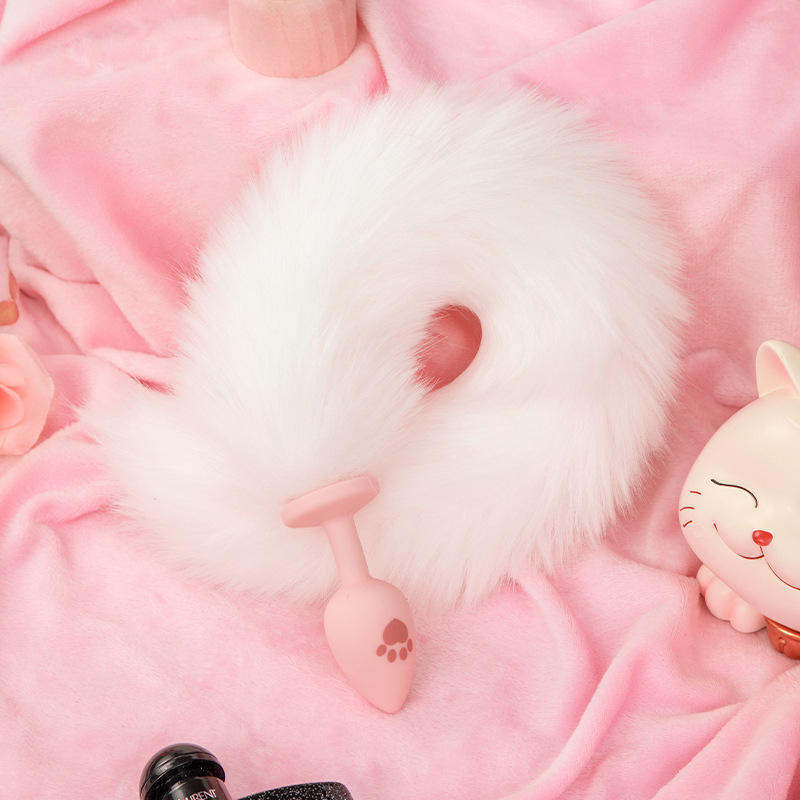 đồ chơi hậu môn đuôi cáo silicon cosplay
