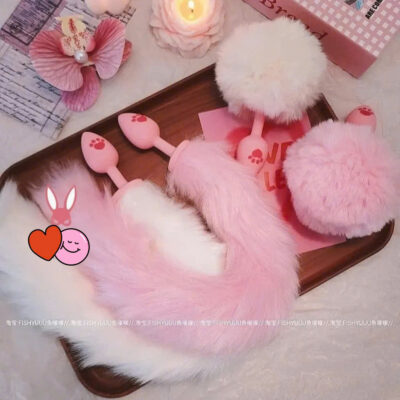 đồ chơi hậu môn đuôi cáo silicon cosplay