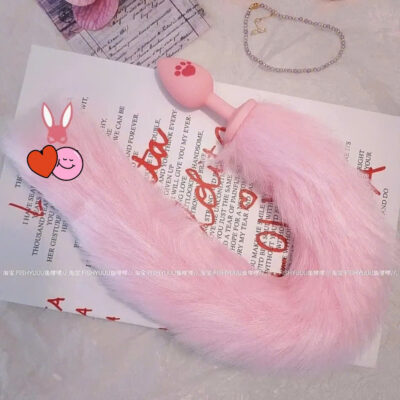 đồ chơi hậu môn đuôi cáo silicon cosplay