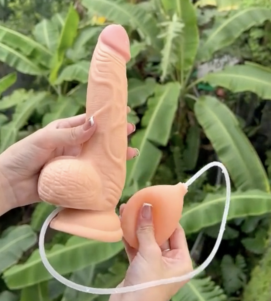 Dương Vật Giả Bắn Tinh Trùng Kích Thích Cực Mạnh - Có Đế Gắn Tường Dương Vật Giả Bắn Tinh Trùng Kích Thích Cực Mạnh - Có Đế Gắn Tường